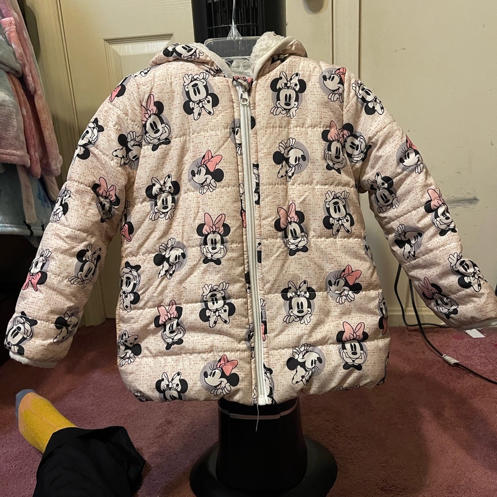 Toddler girls Minnie Mouse coat
